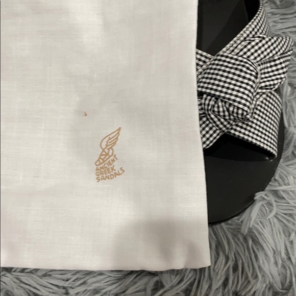 NEW • Ancient Greek Sandals • Thais Gingham Sandal - Picture 6 of 6